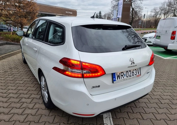 Peugeot 308 cena 43900 przebieg: 97967, rok produkcji 2016 z Radom małe 326